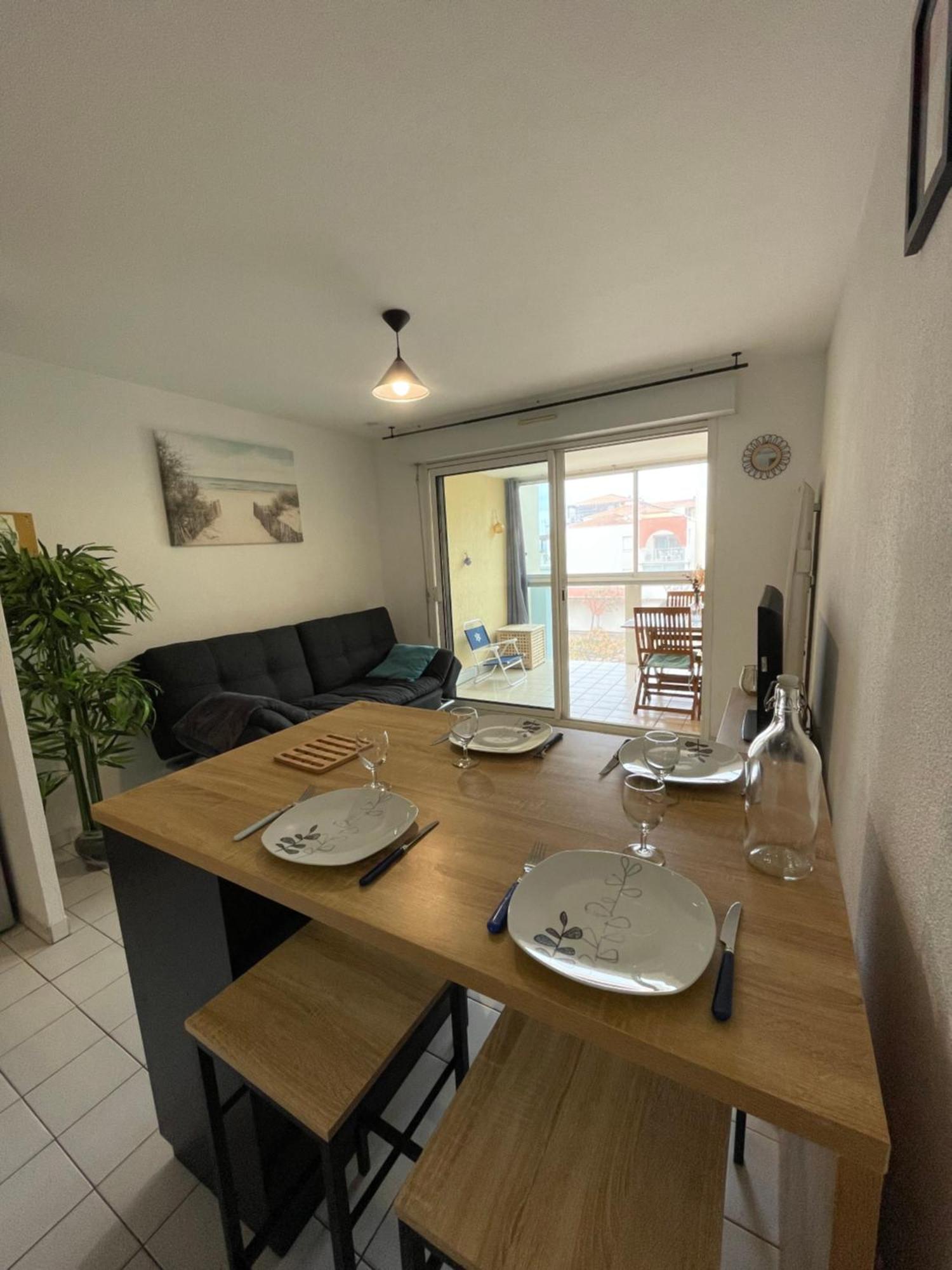 Plages & Marina - Joli T2 A 200m Des Plages Appartement Sète